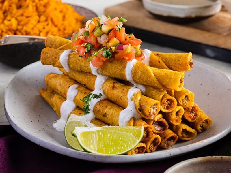 Home All Products Allergens Wheat Jose Ole Beef Taquitos, 60 ct. / 3.75