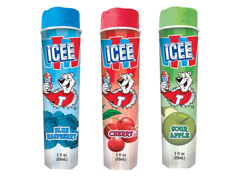 ICEE Freeze Squeeze Up Variety Pack, 30 ct./3 oz. tubes EACH