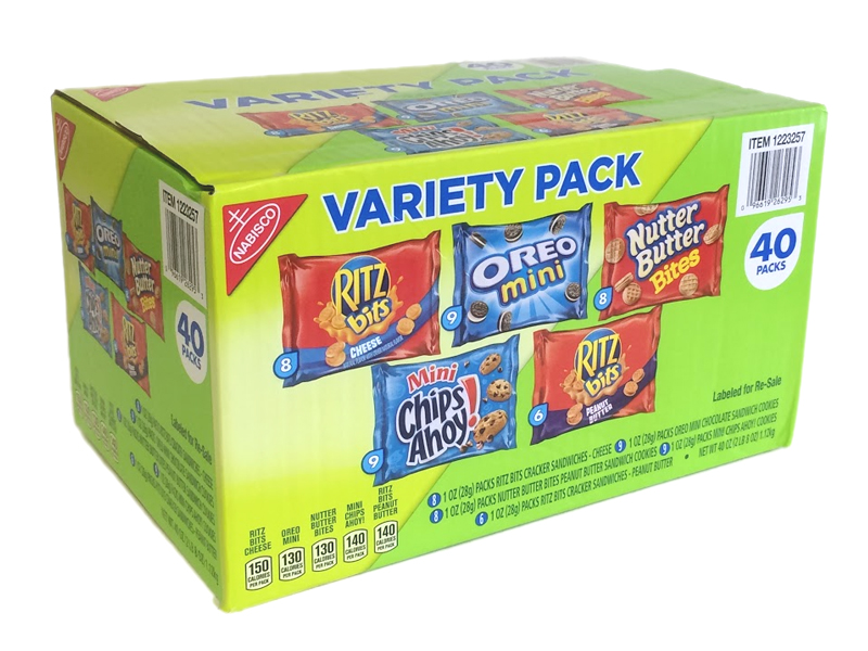 Nabisco Classic Mix Variety Pack, 40 ubicaciondepersonas.cdmx.gob.mx