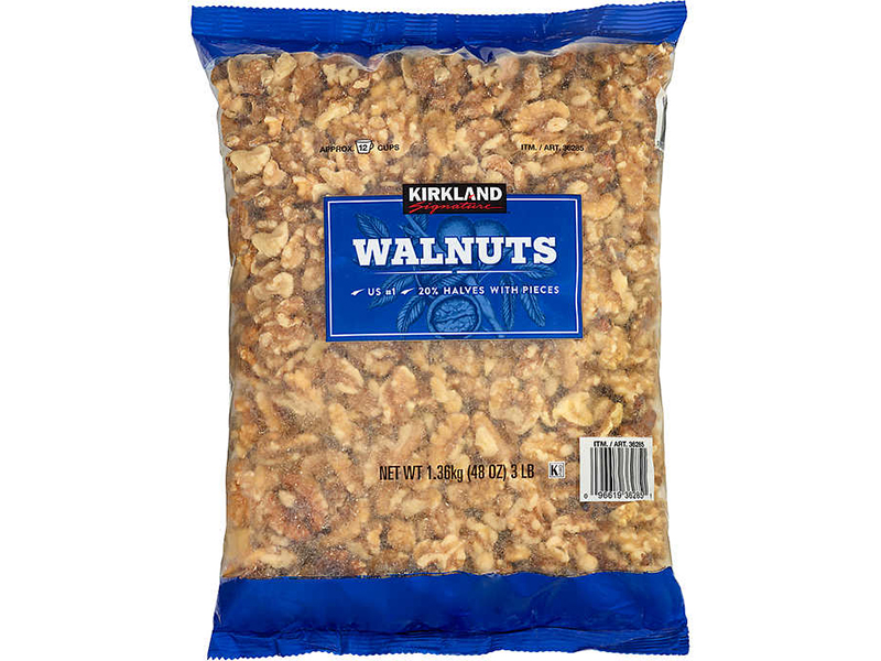 Kirkland Walnut Halves & Pieces 3 lb. Bag EACH