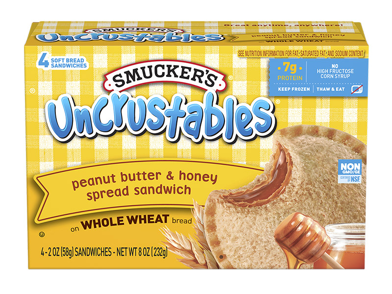 Smucker's Uncrustables Sandwiches Chocolate Flavored, 44 OFF