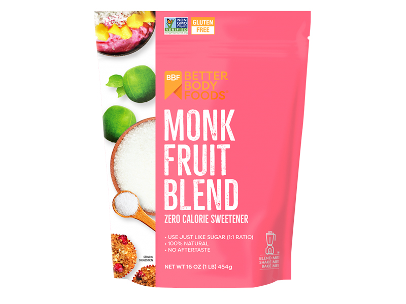 BBF Monk Fruit Blend 16 oz. Bag EACH