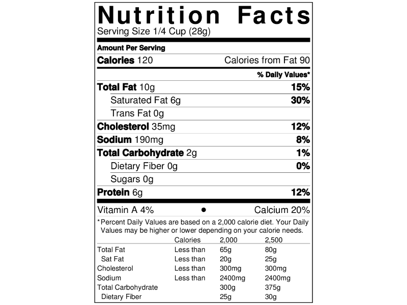Tillamook Mild Cheddar Cheese Nutrition Bios Pics Tillamook Mild Cheddar Cheese Nutrition Bios Pics