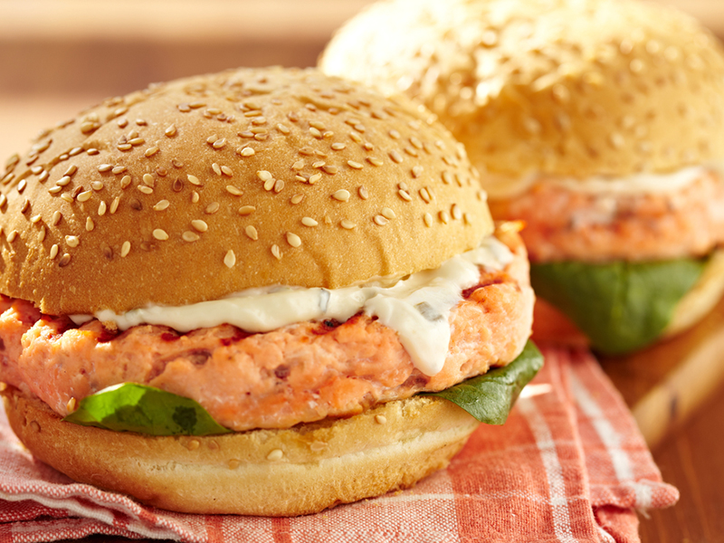 Trident Alaskan Salmon Burgers