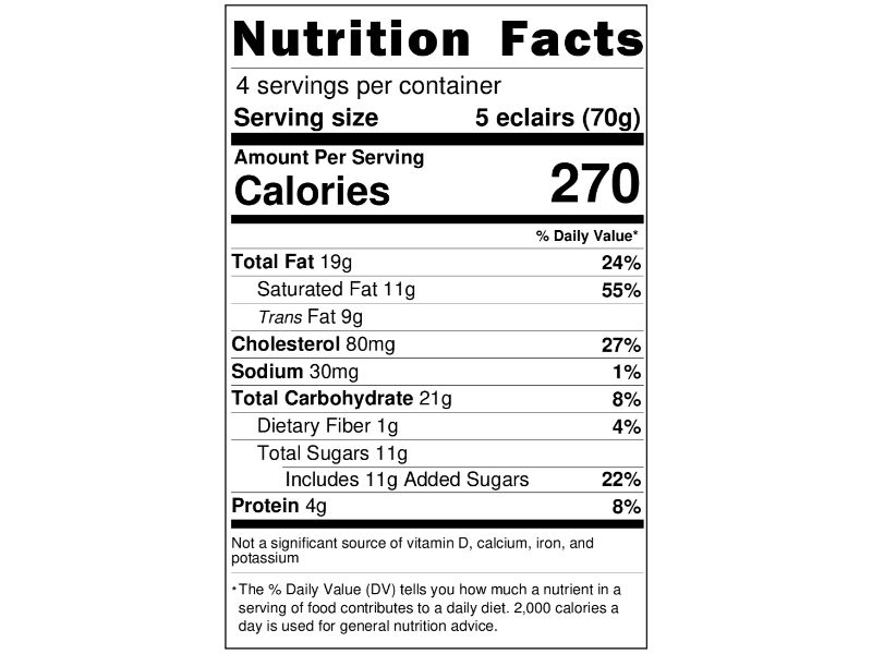 Delizza Ghirardelli Double Chocolate Mini Eclairs 20 ct. Box EACH