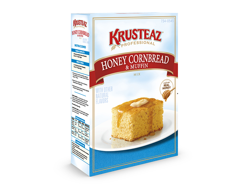 Krusteaz Professional Honey Cornbread & Muffin Mix 5 lb. Box EACH