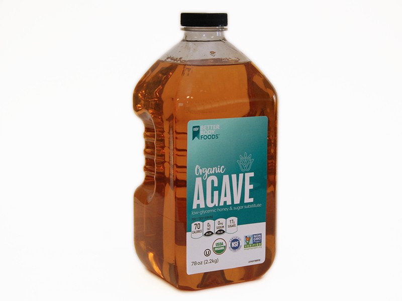 Home All Products Gluten Free Basics BBF Organic Agave 78 oz. Bottle ...