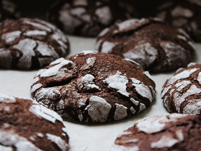 Home All Products Desserts Cakes & Cookies Shirley J Chocolate Crinkle