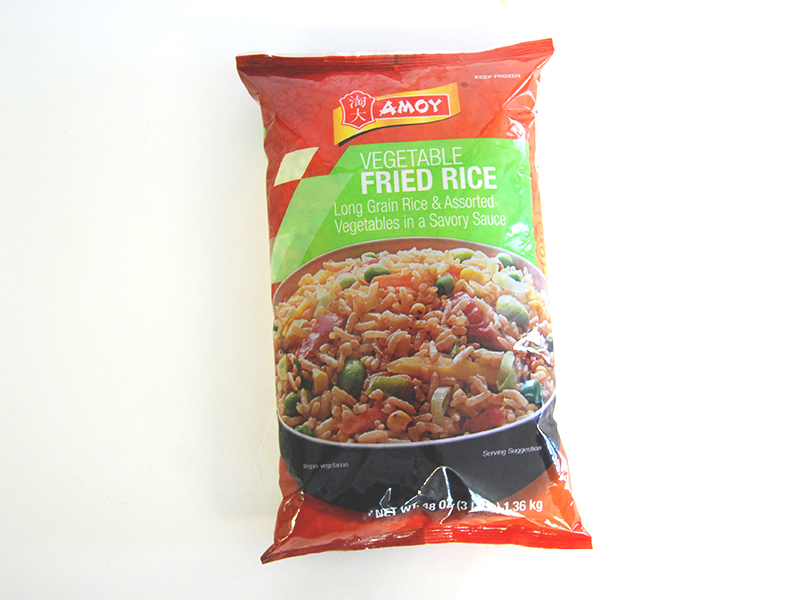 Amoy Vegetable Fried Rice 3 lb. Bag EACH